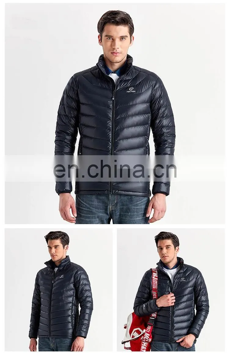 2016 new design nylon quilted jacket ultra light down jacket