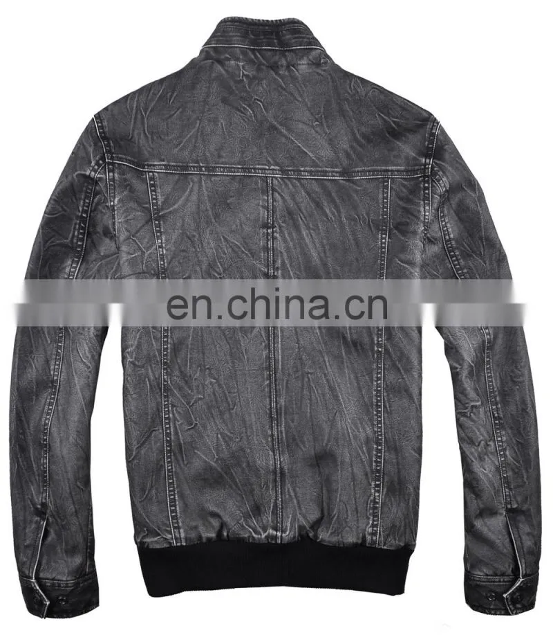 lastest mens spring thin diamond quilted stylish bomber jacket leather