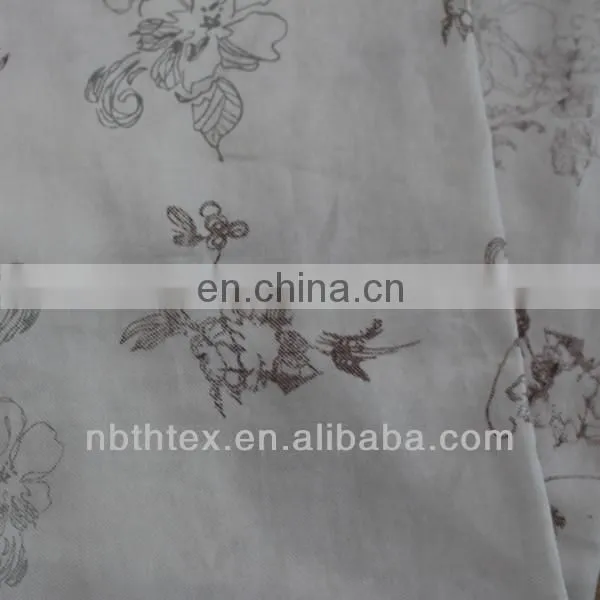 100% cotton flower printed fabric