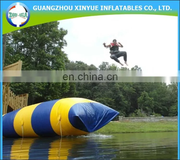 Popular using inflatable water blob pillow for sale