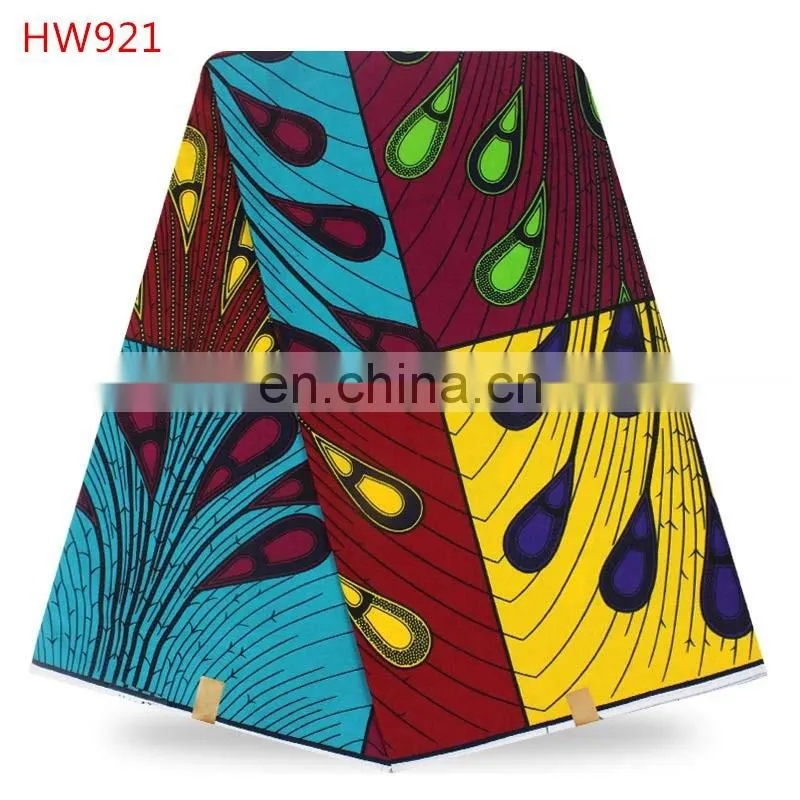 african wax prints fabric top quality hollandis wax cotton fabric