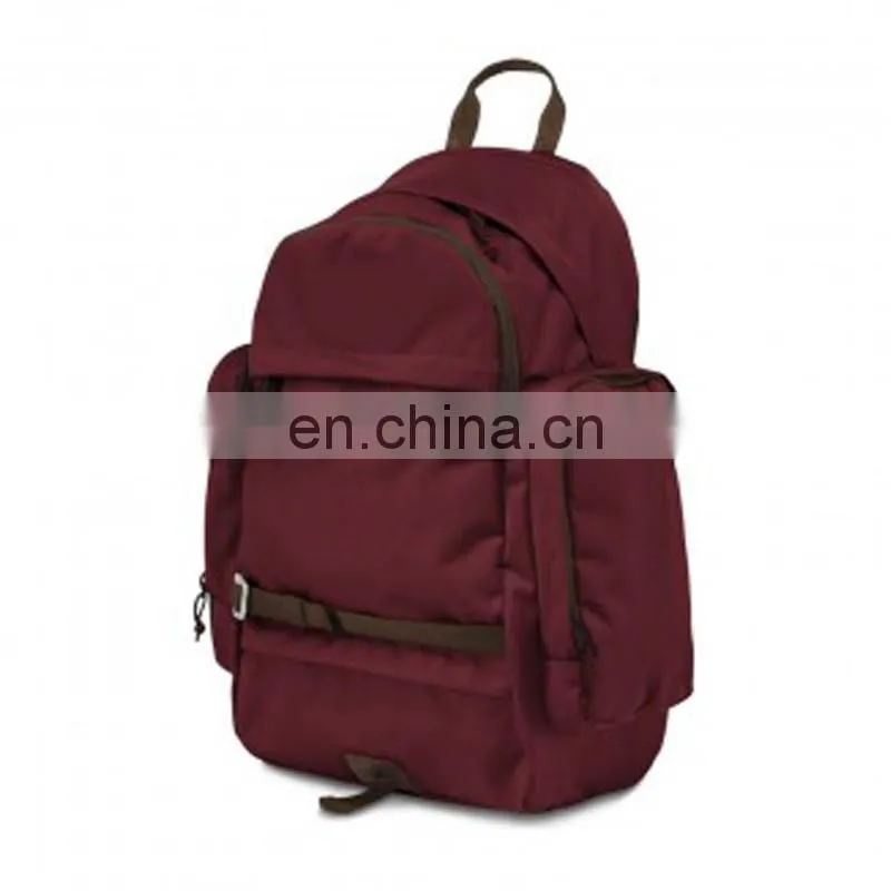 Leisure backpack with two big side pockets
