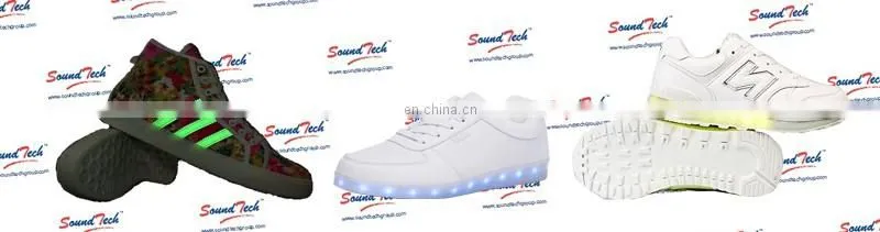 led vibration sensor lights for shoes