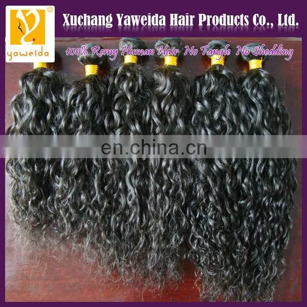High quality wholesale cuticle carefully- selected materials hair curly grade 100% unprocessed brazilian remy hair weft