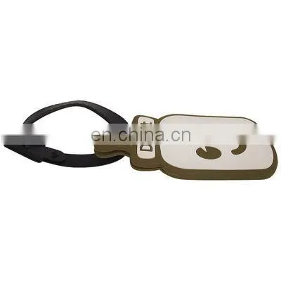 feeding bottle shape soft pvc luggage tag