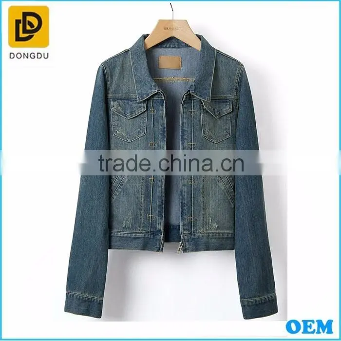Clothing Wholesale 2016 Thick Nylon Denim Jacket mens