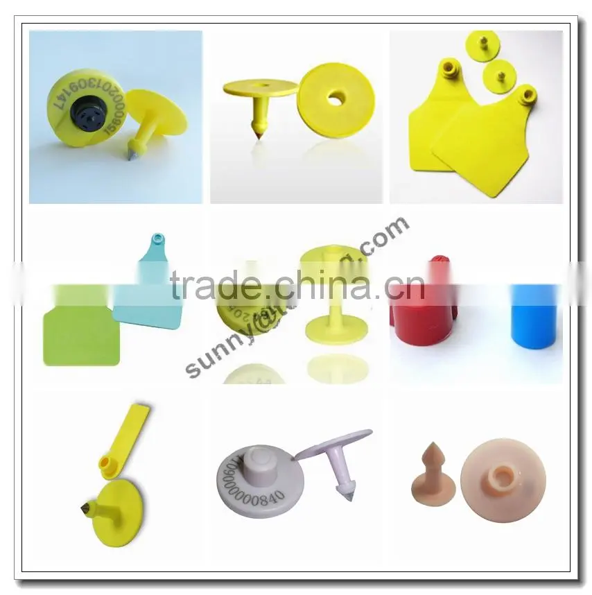 ISO 18000-6C UHF pig ear tags animal rfid ear tag
