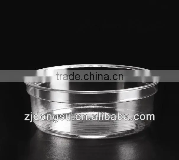 round 8oz disposable bowl, plastic deli cup,plastic food container,restaurant plastic round container