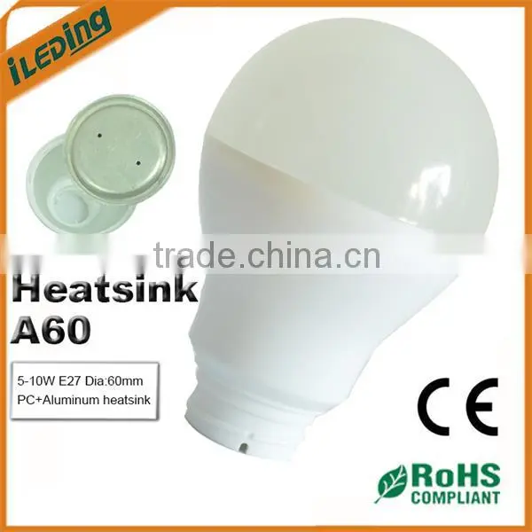 2014 New product 10W E27 A60 LED Heatsink