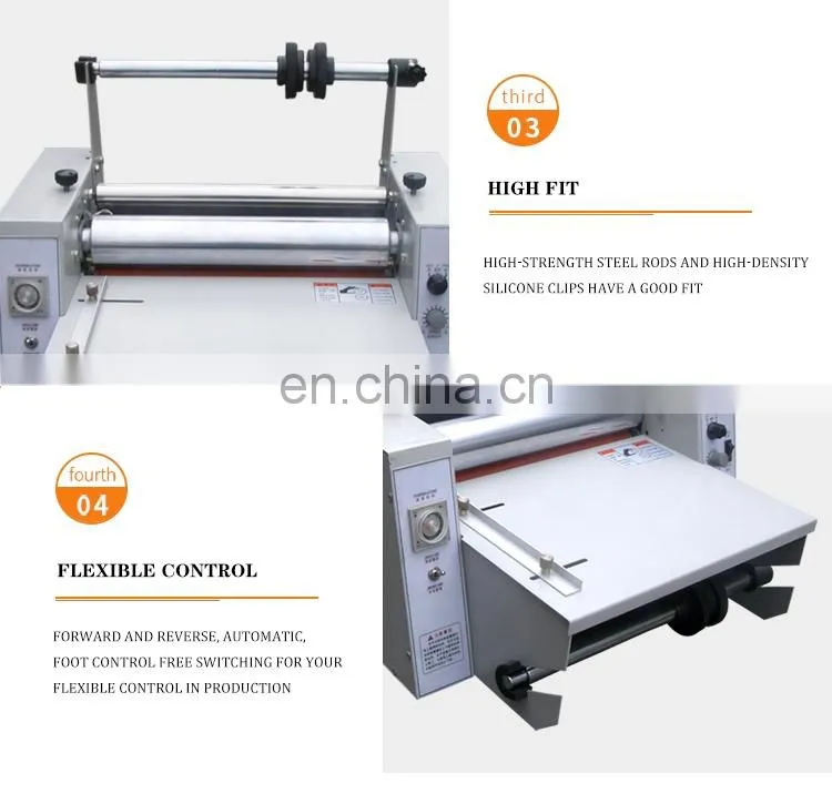 Office document Easy operation matt lamination machine