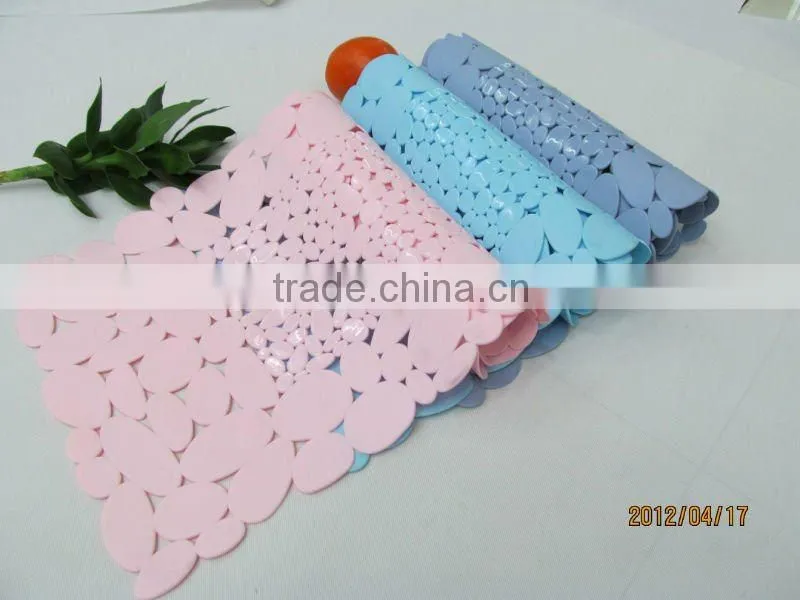 PVC free bathtub mat bathroom mats and rugs