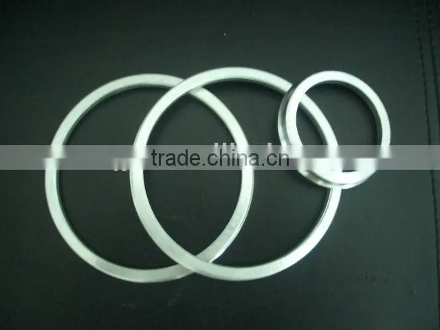 Aluminum and plastic hub centric wheel rim rings with various size and color
