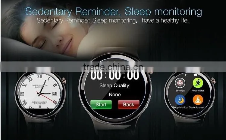 Hot selling touch screen smart watch phone android with sim card