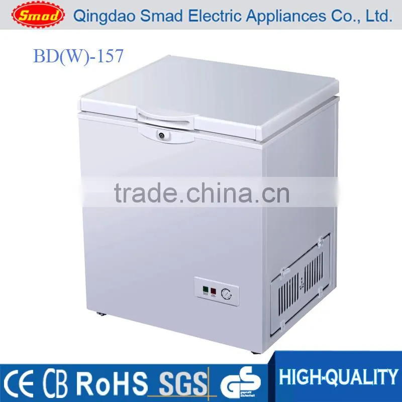 High quality Commercial Chest Freezer With Inner Light Homeuse/ Small Capacity Chest/deep Freezer