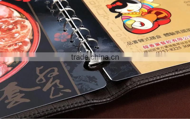 Restaurant Menu Cover Printing