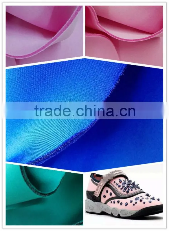 95% polyester 5% spandex spacer scuba fabric