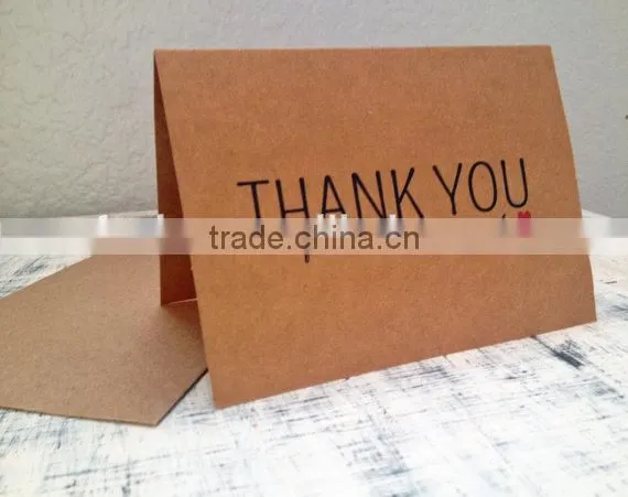 3 Bridesmaids thank you cards - Set of 3 customized thank you cards with wedding date