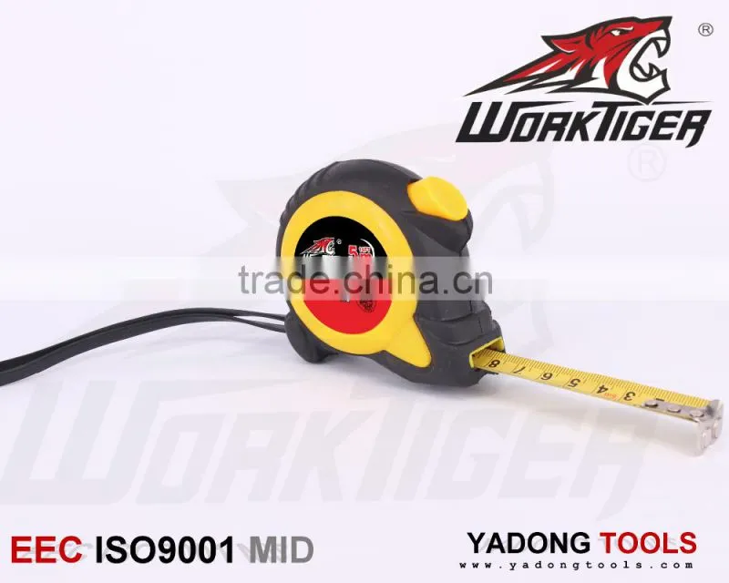 3M,5M,7.5M,10M rubber coating auto-stop measuring tape