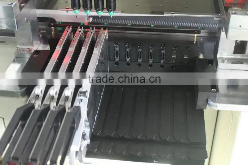 Semi-auto Pick and PlaceRobot Machine/SMD LED Mounting Machine with 6 Heads