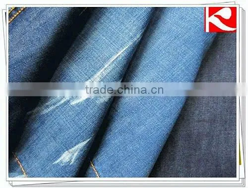 mercerized TC denim fabric kl-424