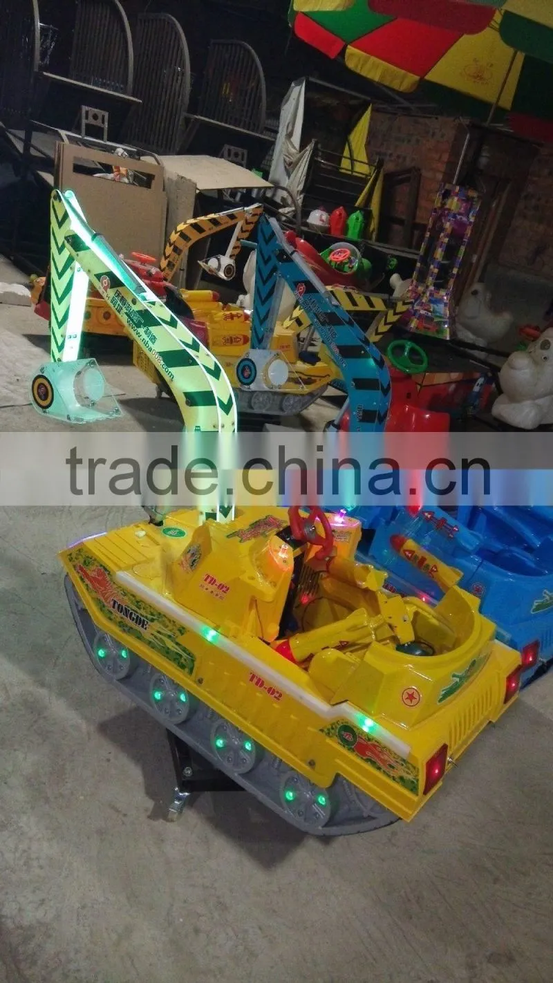 2015 QH-E007 amusement park equipment new toys for kids excavator
