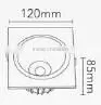 Professional Adjustable angle LED down Light 10w 15w 20w 30w Round /Square