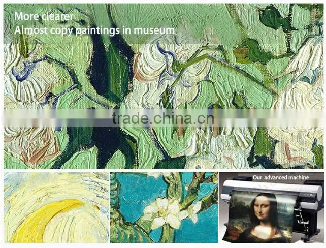 Rich Flower waterproof oil canvas printed painting