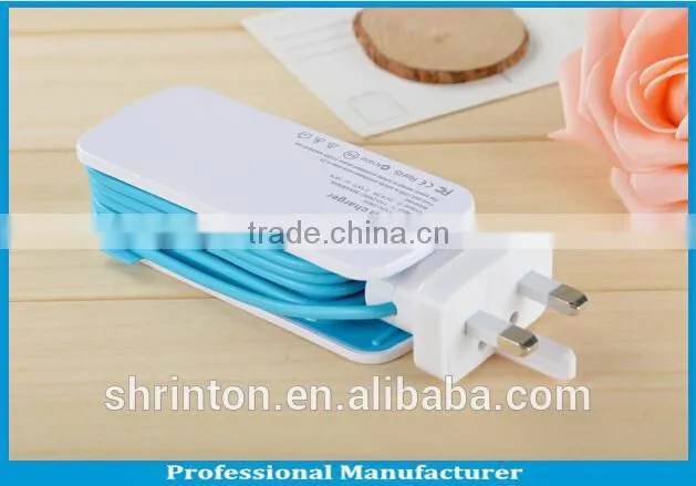 Portable High Speed 4.2 A EU UK USA AU Usb Travel Charger