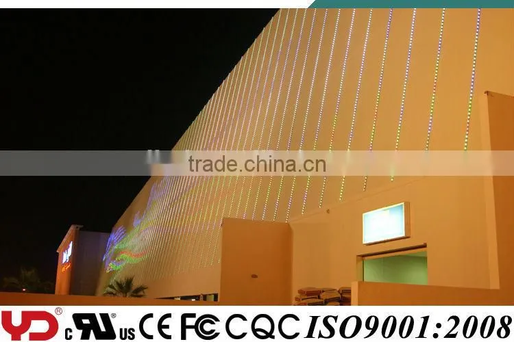 YD IP68 V-0 outdoor changing color led wall CE CQC FCC