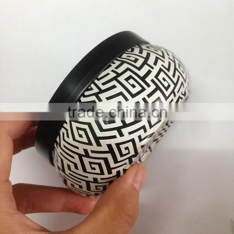 12OZ scented candle tin in containers with three wick