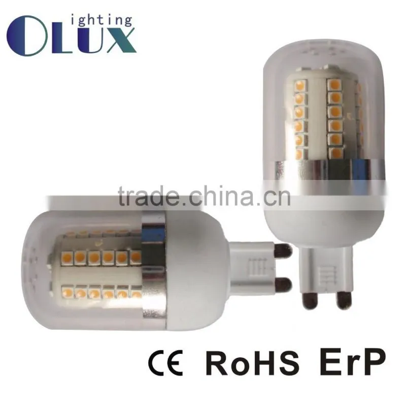 3 Years Warranty CORN40 led lighting lamp CE RoHS 6W 500lm led corn light 360degree Corn40 led bulbs