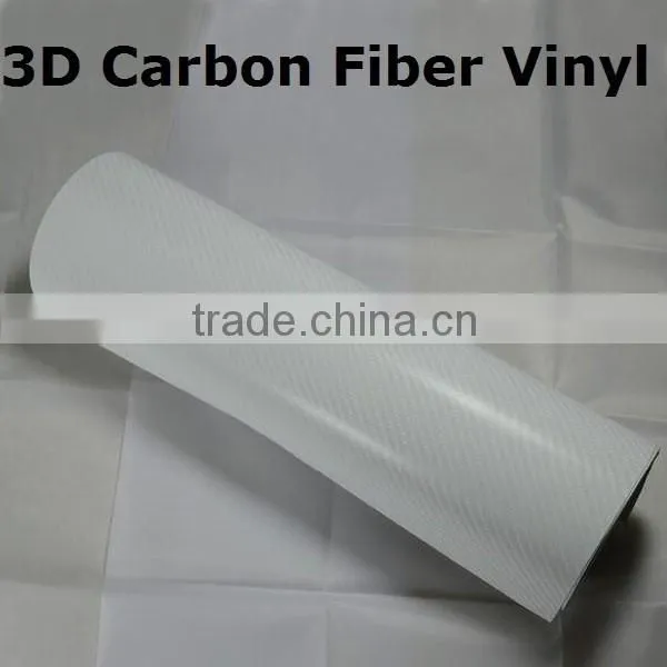 Economic bubble free 3d carbon fiber vinyl film