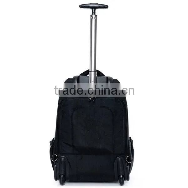 Hot selling cheap trolley laptop backpack with trolley