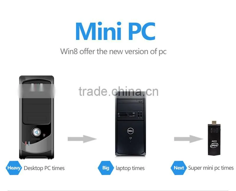Wholesale vensmile W5 fire tv stick intel atom mini pc android tv stick 2GB+32GB quad core W5 mini pc W5 fire tv stick