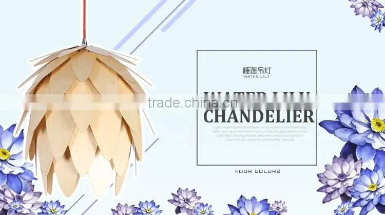 Wooden LED pendant light JK-8005B-29 China Supplier High Quality Indoor Pendant Lamp Wooden Lights