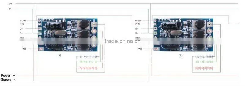 RGB 3channel dmx dimmable led driver 700ma dmx high power led driver RGB 3 channels
