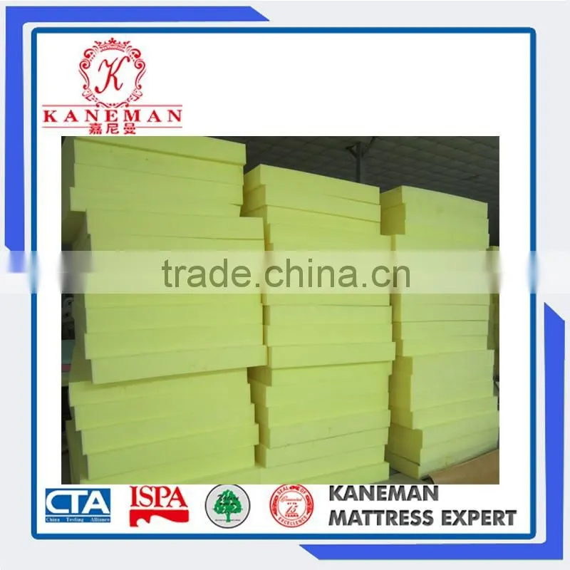 China Wholesale Bazhou Funiture Foam Manufacturer Good Quality High Density 100% Rebounded Mattress Foam