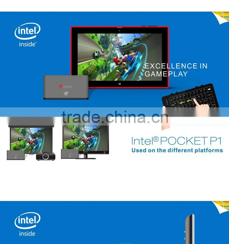 Slim design BT 4.0 desktop mini computer, low cost mini computer, Beelink Windows 8 micro pc