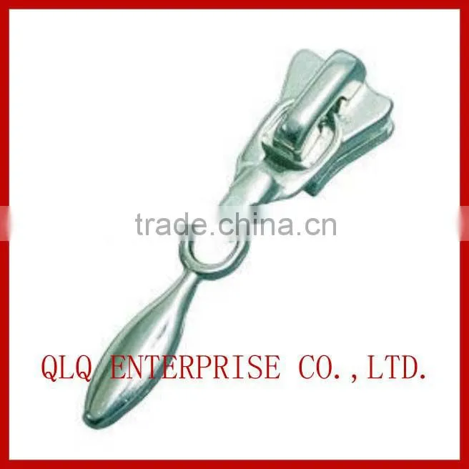 Auto lock Metal Zipper and Slider