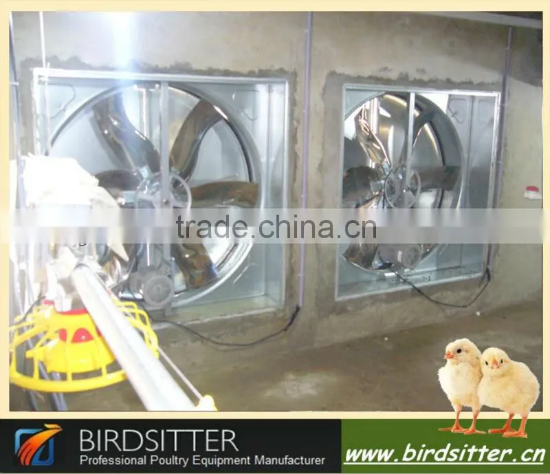 shandong jinan birdistter hot galvanized large ventilation fan