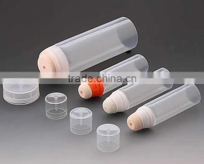 D35mm Plastic Tube with Sponge Applicator for Cosmetic Usage