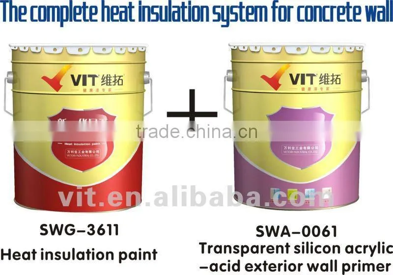 VIT excellent whiteness heat resistant paint