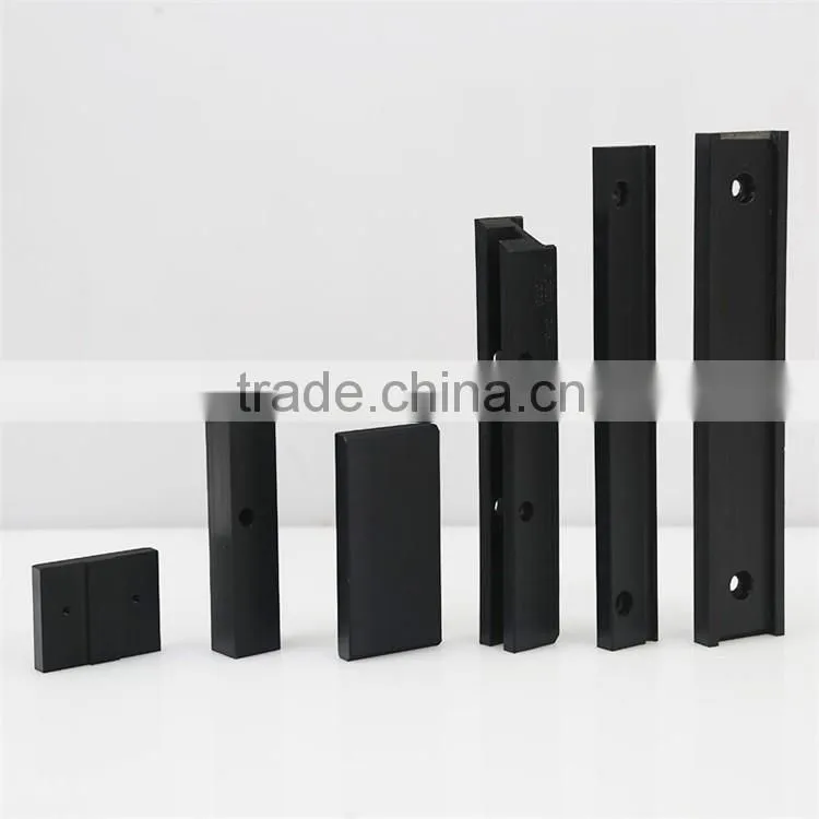 Engineering plastic supply cnc machined HMWPE PE-HMW polyethylene pe strip sheet rail
