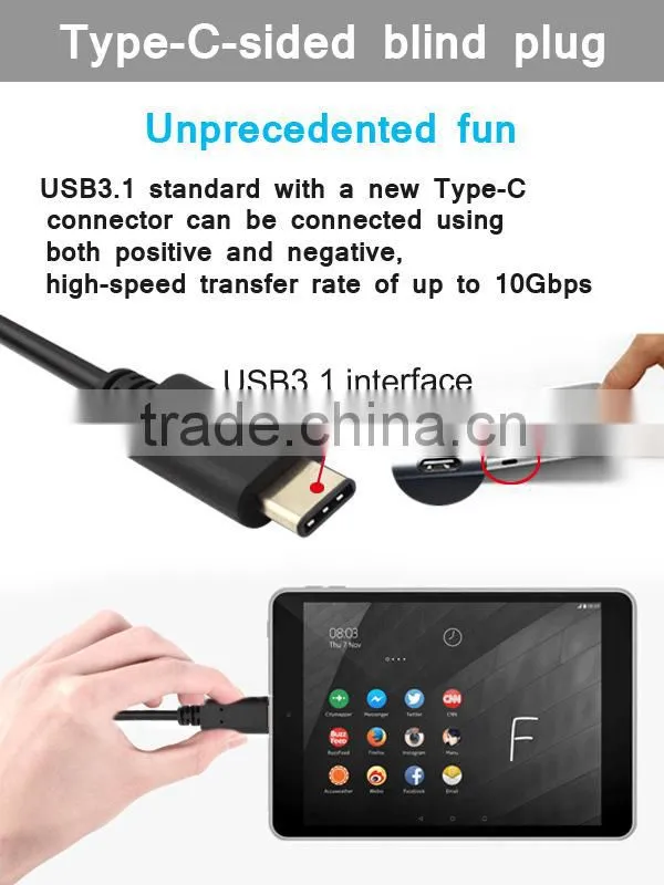 New product usb type c data charging cable 3.1 to micro