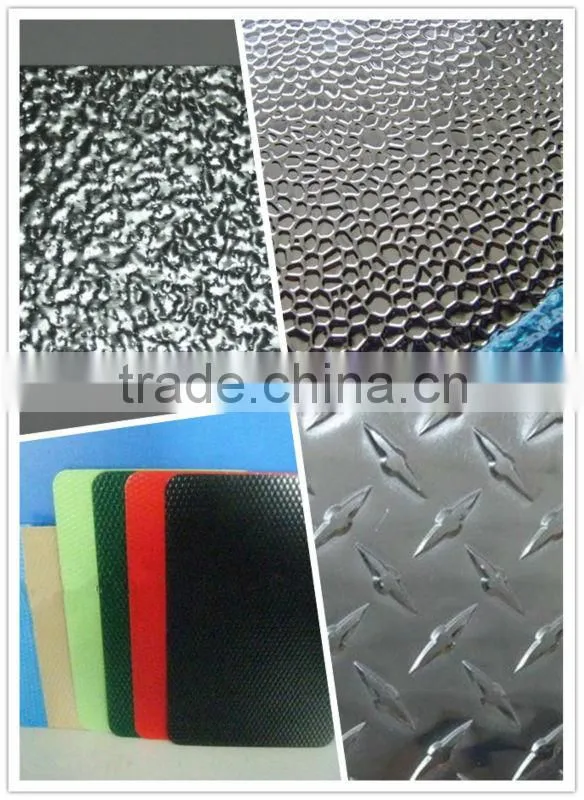 color coated embossed aluminium sheet for roofing application