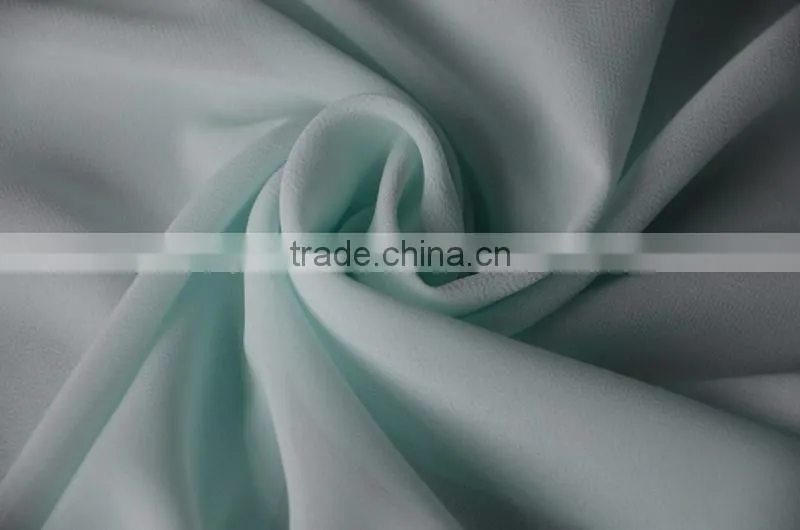 polyester 75D cheap crepe chiffon long dress fabric