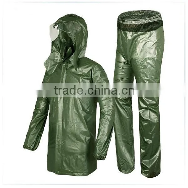 adult waterproof pvc sauna suit