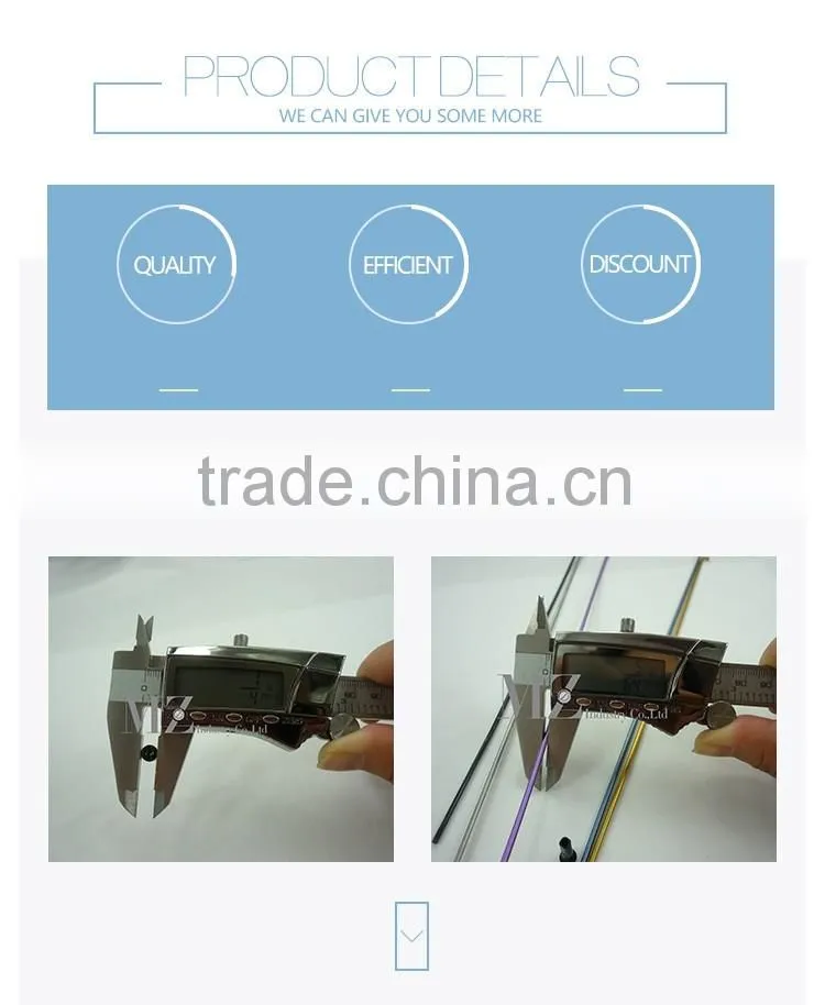 high strength gr5 titanium alloy M2.2 titanium spoke nipple