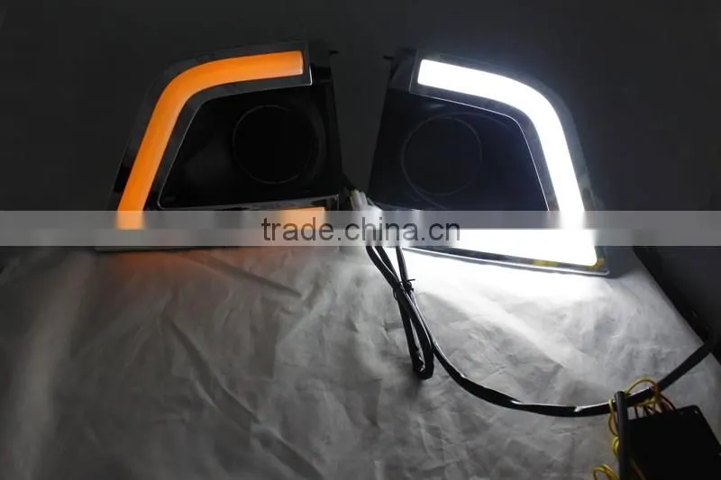 New arrived! 2014-2015 TOYOTA COROLLA GUIDE LIGHT LED DAYTIME RUNNING LIGHT LED DRL FOR COROLLA FOG LAMP WITH TURN SIGNAL