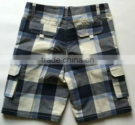 Mens ready made cargo shorts with 6 big pockets